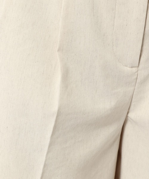 BABYLONE（バビロン）の「BABYLONE/リネンコンショートパンツ（その他パンツ・レディース・オフホワイト/ブラック・36inch/38inch）」の14枚目の写真