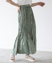 PAGEBOY | サテンワッシャープリーツスカート(スカート)