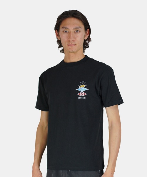 rip curl(リップカール)の「【RIP CURL リップカール】バックプリント半袖Tシャツ / ユニセックス(Tシャツ/カットソー・メンズ・ホワイト/ブラック・MEDIUM/LARGE/X-LARGE)」の4枚目の写真
