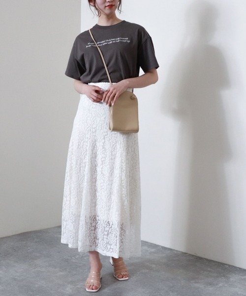 archives（アルシーヴ）の「【web限定item】レースマーメイドスカート（スカート・レディース・グリーン系その他/ブルー/オフホワイト・MEDIUM）」の8枚目の写真