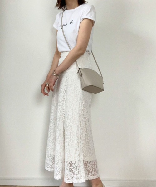 archives（アルシーヴ）の「【web限定item】レースマーメイドスカート（スカート・レディース・グリーン系その他/ブルー/オフホワイト・MEDIUM）」の10枚目の写真