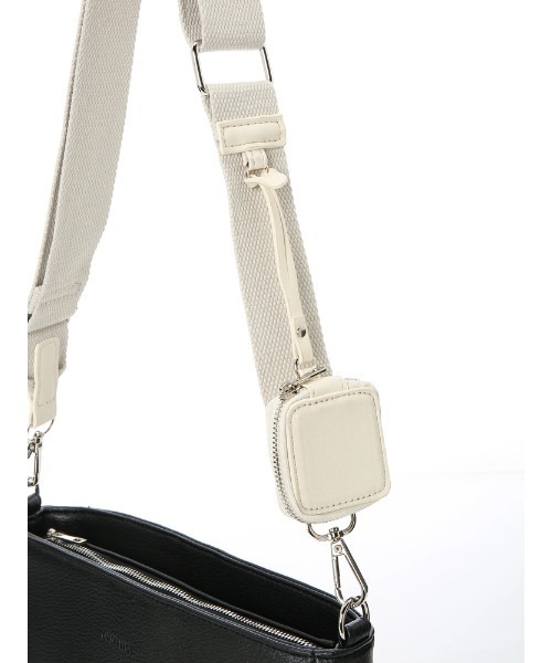 バイカラーコンビボディバッグ