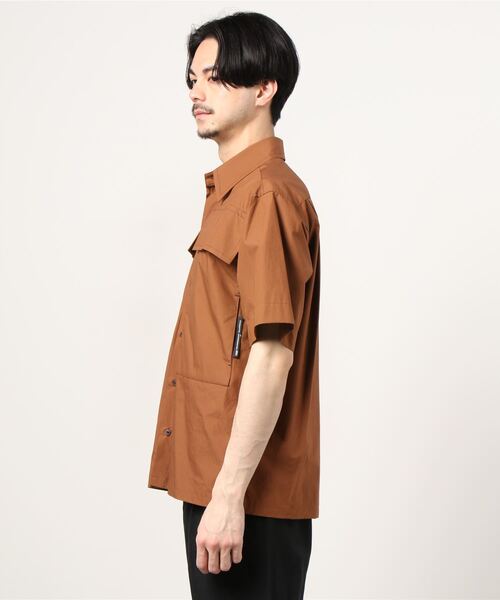 yoshiokubo(ヨシオクボ)の「yoshiokubo “PAJAMAS”シャツ(シャツ/ブラウス・メンズ・ブラウン・2)」の8枚目の写真