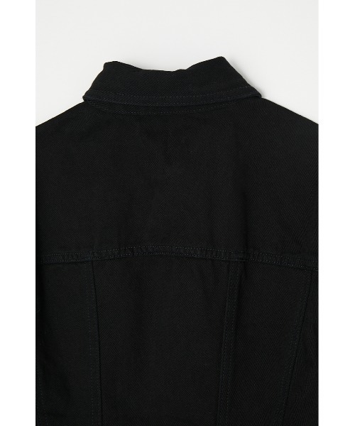 MOUSSY（マウジー）の「SHORT SLEEVE DENIM MINI ドレス（ワンピース・レディース・ブルー/ブラック・2/1）」の9枚目の写真