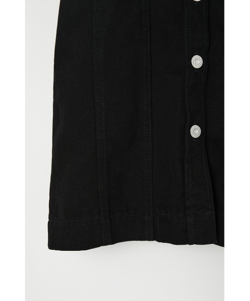 MOUSSY（マウジー）の「SHORT SLEEVE DENIM MINI ドレス（ワンピース・レディース・ブルー/ブラック・2/1）」の14枚目の写真