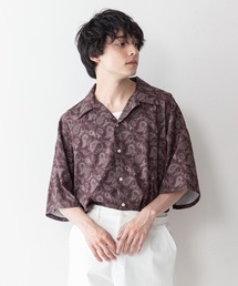 UNIIT | 【UNIIT】ドレープオープンカラー（開襟）シャツ ドルマンスリーブ(シャツ/ブラウス)