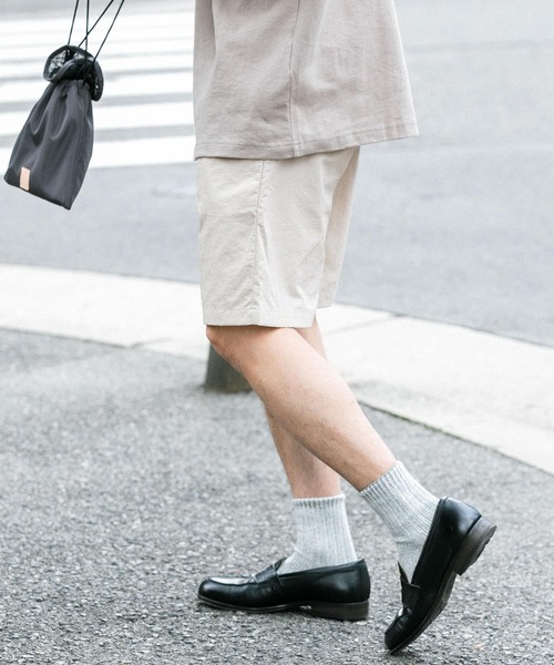 ITEMS URBANRESEARCH（アイテムズ アーバンリサーチ）の「ナイロンイージーショートパンツ（その他パンツ・メンズ・カーキ/ベージュ/ブラック・MEDIUM/LARGE）」の7枚目の写真