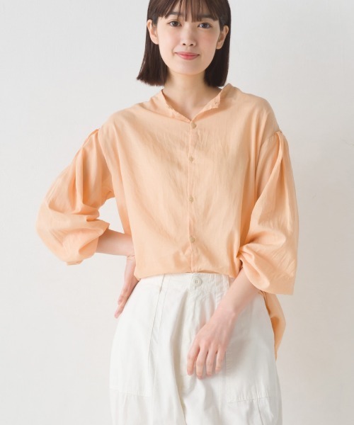 ASTRAET◆長袖ブラウス/FREE/コットン/ブラック/無地/5421-299-0161 ASTRAET（アストラット）の「＜ASTRAET＞セーラーカラー