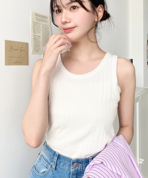 セール】【累計販売枚数1万枚突破！】綿100％ワイドリブ.クルー