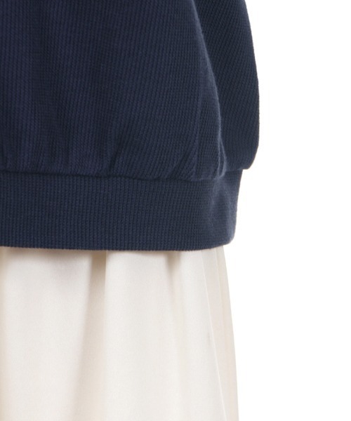 axes femme（アクシーズファム）の「ローズ刺繍カットカーディガン（カーディガン/ボレロ・レディース・グリーン/ホワイト/ネイビー・MEDIUM）」の18枚目の写真