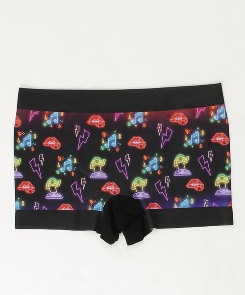 BETONES(ビトーンズ)の「【BETONES/ビトーンズ】「MUSIC」 アンダーウェア MUSIC-MUS001(ボクサーパンツ・レディース・ブラック・FREE)」の3枚目の写真