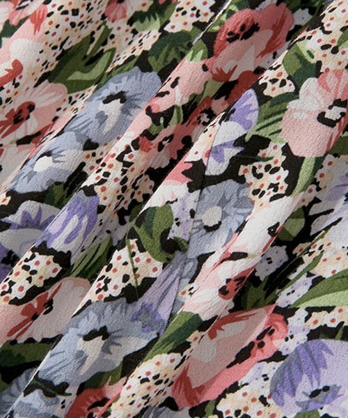 Fano Studios（ファノ ストゥディオズ）の「【Fano Studios】Floral slit puff sleeve dress FX21L204（ワンピース・レディース・パープル系その他・L/S/M）」の8枚目の写真