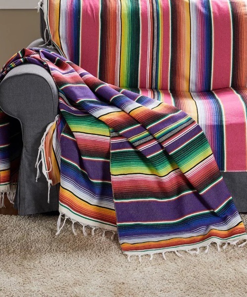 メキシカン ラグ ( 170×130 )（ラグ/マット）｜Port（ポート）の