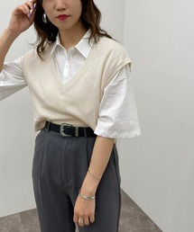 シャツ＋ニットベストＳＥＴ【ZOZOTOWN限定アイテム】