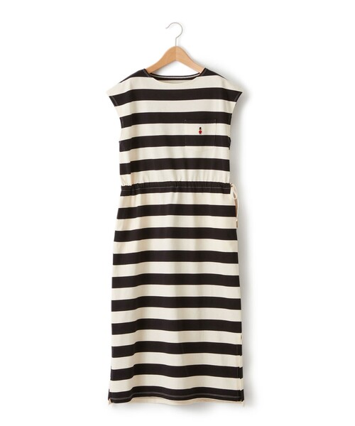 MACKINTOSH PHILOSOPHY（ﾏｯｷﾝﾄｯｼｭ ﾌｨﾛｿﾌｨｰ）の「【BUCKINGHAM BEAR】ノースリーブワンピース（ワンピース・レディース・ブラック/ベージュ系その他・38）」の11枚目の写真