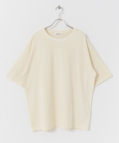 FORK&SPOON(フォークアンドスプーン)の「FORK&SPOON 超長綿ガーメントダイカットソー(Tシャツ/カットソー・メンズ・アイボリー/グリーン系その他/ブルー系その他・4/5)」の17枚目の写真