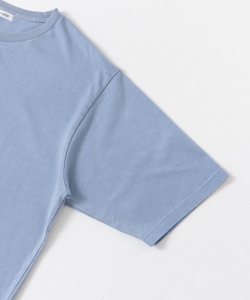 FORK&SPOON(フォークアンドスプーン)の「FORK&SPOON 超長綿ガーメントダイカットソー(Tシャツ/カットソー・メンズ・アイボリー/グリーン系その他/ブルー系その他・4/5)」の20枚目の写真