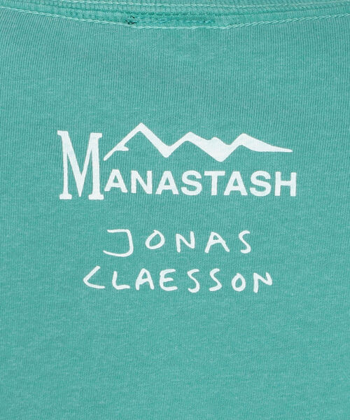 MANASTASH（マナスタッシュ）の「MANASTASH×JONAS CLAESSON/マナスタッシュ×ジョナスクレアッソン　 BEARY　Tシャツ（Tシャツ/カットソー・メンズ・グリーン・MEDIUM/LARGE/X-LARGE）」の12枚目の写真
