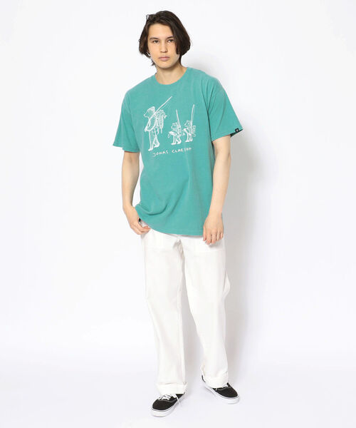 MANASTASH（マナスタッシュ）の「MANASTASH×JONAS CLAESSON/マナスタッシュ×ジョナスクレアッソン　 BEARY　Tシャツ（Tシャツ/カットソー・メンズ・グリーン・MEDIUM/LARGE/X-LARGE）」の16枚目の写真