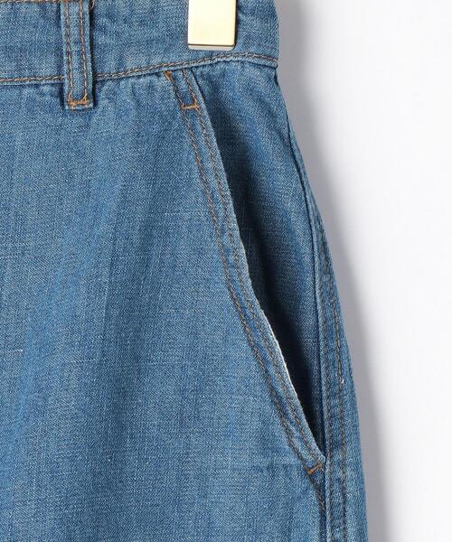 green label relaxing（グリーンレーベルリラクシング）の「コットン LI デニム タイト スカート（スカート・レディース・コバルトブルー・38/36）」の11枚目の写真
