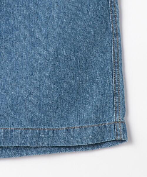 green label relaxing（グリーンレーベルリラクシング）の「コットン LI デニム タイト スカート（スカート・レディース・コバルトブルー・38/36）」の12枚目の写真