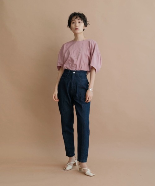 【新品】  CADUNE / カデュネ | ボリュームスリーブ切替トップス | 38 | グレー | レディース 新品】 CADUNE / カデュネ | ボリュームスリーブ切替トップス