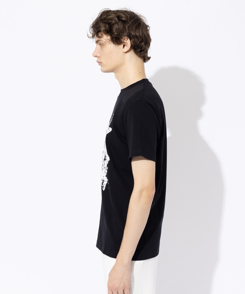 5351 POUR LES HOMMES（ゴーサンゴーイチプールオム）の「【BLANC】 BLACK ANIMALS 半袖 Tシャツ（Tシャツ/カットソー・メンズ・ホワイト/チャコールグレー/ブラック・48/46）」の5枚目の写真