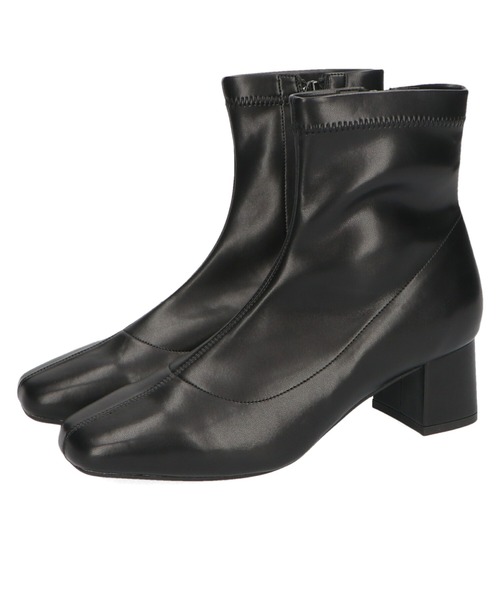 ORiental TRaffic（オリエンタルトラフィック）の「スクエアトゥストレッチブーツ 11416（ブーツ・レディース・ブラック/グリーン/ブラウン/ホワイト・3L/LL/L/M/S/SS）」の14枚目の写真