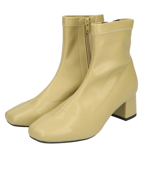 ORiental TRaffic（オリエンタルトラフィック）の「スクエアトゥストレッチブーツ 11416（ブーツ・レディース・ブラック/グリーン/ブラウン/ホワイト・3L/LL/L/M/S/SS）」の17枚目の写真