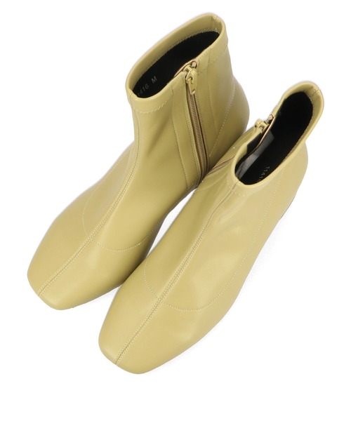 ORiental TRaffic（オリエンタルトラフィック）の「スクエアトゥストレッチブーツ 11416（ブーツ・レディース・ブラック/グリーン/ブラウン/ホワイト・3L/LL/L/M/S/SS）」の21枚目の写真