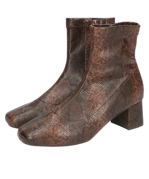 ORiental TRaffic（オリエンタルトラフィック）の「スクエアトゥストレッチブーツ 11416（ブーツ・レディース・ブラック/グリーン/ブラウン/ホワイト・3L/LL/L/M/S/SS）」の15枚目の写真