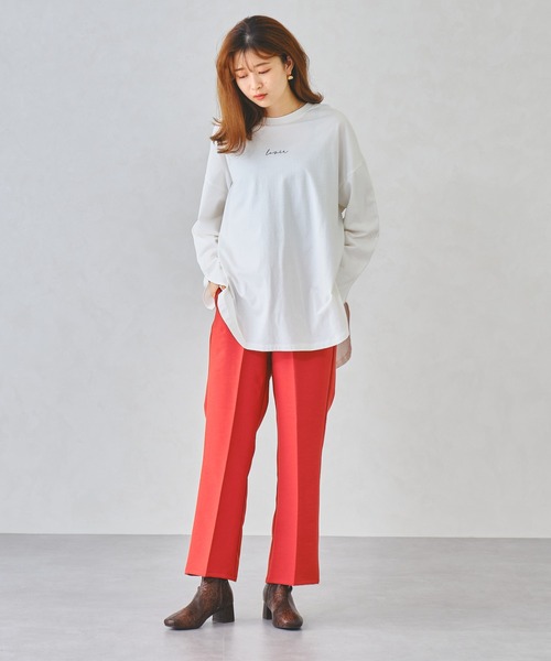 ORiental TRaffic（オリエンタルトラフィック）の「スクエアトゥストレッチブーツ 11416（ブーツ・レディース・ブラック/グリーン/ブラウン/ホワイト・3L/LL/L/M/S/SS）」の9枚目の写真