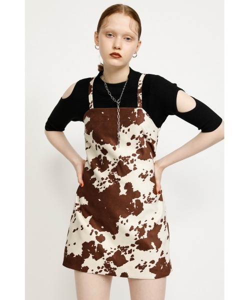 Cow Vegan Suede Cami Op カウスウェードキャミワンピース ワンピース Sly スライ のファッション通販 Zozotown