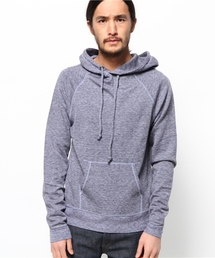 TENCEL HEATHER SPONGE - PULL PARKA L/S
