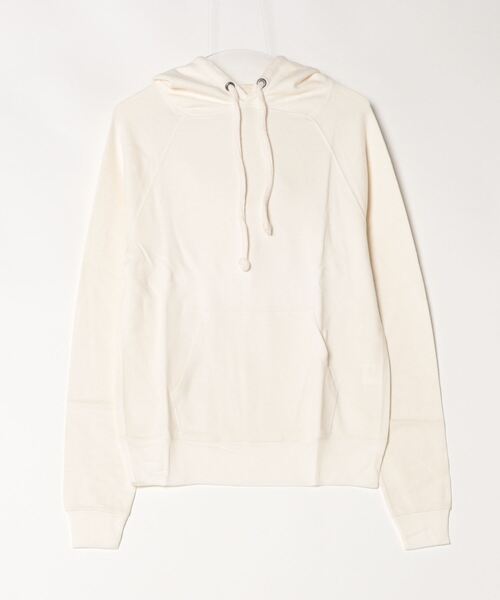 v::room(ヴィルーム)の「TENCEL HEATHER SPONGE - PULL PARKA L/S(スウェット・メンズ・ネイビー/スカイブルー/ブラウン/ブラック/アイボリー・SMALL/LARGE/MEDIUM)」の2枚目の写真