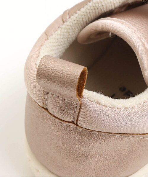 apres les cours（アプレレクール）の「■フリルスニーカー（スニーカー・キッズ・ブラウン/ピンク・16/18/19/13/14/15 /17）」の6枚目の写真