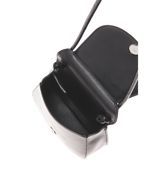 fifth(フィフス)の「ミニショルダーポシェットバッグ(ショルダーバッグ・レディース・ホワイト/ブラック・FREE)」の4枚目の写真