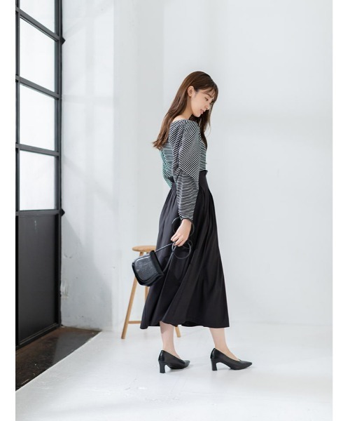 fifth(フィフス)の「ミニショルダーポシェットバッグ(ショルダーバッグ・レディース・ホワイト/ブラック・FREE)」の6枚目の写真