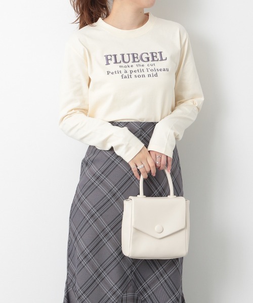 Heather（ヘザー）の「アソートロゴロンT　237220（Tシャツ/カットソー・レディース・ホワイト/アイボリー/ブラック/ブラック系その他/ホワイト×パープル/ホワイト×ブラック/ホワイト系その他・FREE）」の5枚目の写真