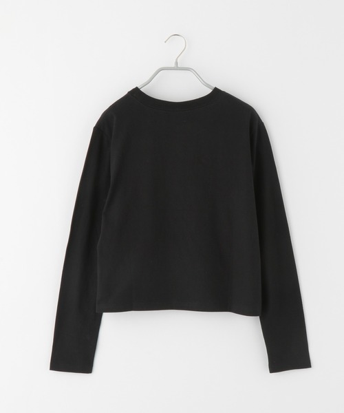 Heather（ヘザー）の「アソートロゴロンT　237220（Tシャツ/カットソー・レディース・ホワイト/アイボリー/ブラック/ブラック系その他/ホワイト×パープル/ホワイト×ブラック/ホワイト系その他・FREE）」の8枚目の写真