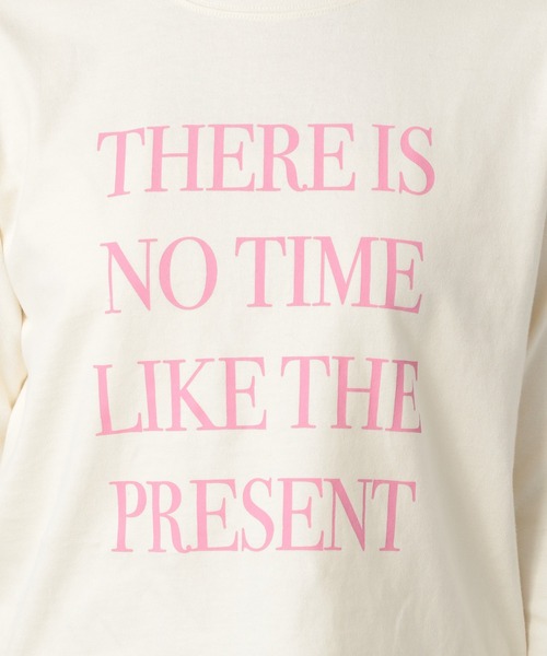 Heather（ヘザー）の「アソートロゴロンT　237220（Tシャツ/カットソー・レディース・ホワイト/アイボリー/ブラック/ブラック系その他/ホワイト×パープル/ホワイト×ブラック/ホワイト系その他・FREE）」の9枚目の写真