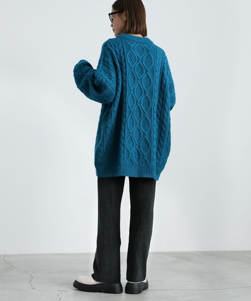 select MOCA（セレクトモカ）の「2021 AW ベロア楊柳ストレートパンツ（その他パンツ・レディース・ブラック/ブラウン/グレー・FREE）」の21枚目の写真