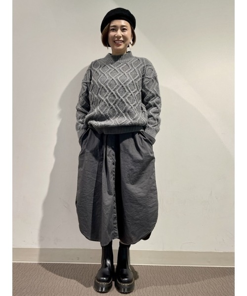 GAP（ギャップ）の「ミディシャツワンピース（シャツワンピース・レディース・ブラック系その他/ベージュ系その他/ベージュ系その他2・XS/S/M/L/XXS）」の22枚目の写真