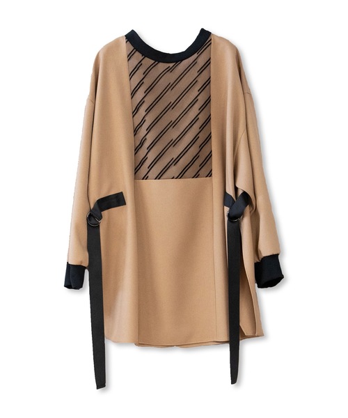 La SRIC（ラスリック）の「La SRIC / フロッキーヨークBL【セットアップ可】（シャツ/ブラウス・レディース・カーキ/キャメル・38）」の18枚目の写真