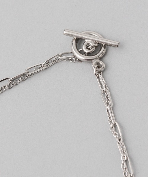 A part by（アパートバイ）の「サージカルステンレス_チェーン2レンネックレス　229423（ネックレス・レディース・シルバー/ゴールド・FREE）」の5枚目の写真