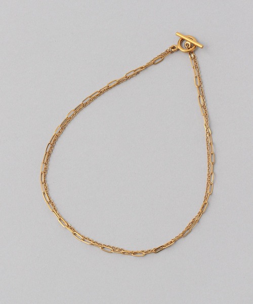 A part by（アパートバイ）の「サージカルステンレス_チェーン2レンネックレス　229423（ネックレス・レディース・シルバー/ゴールド・FREE）」の9枚目の写真