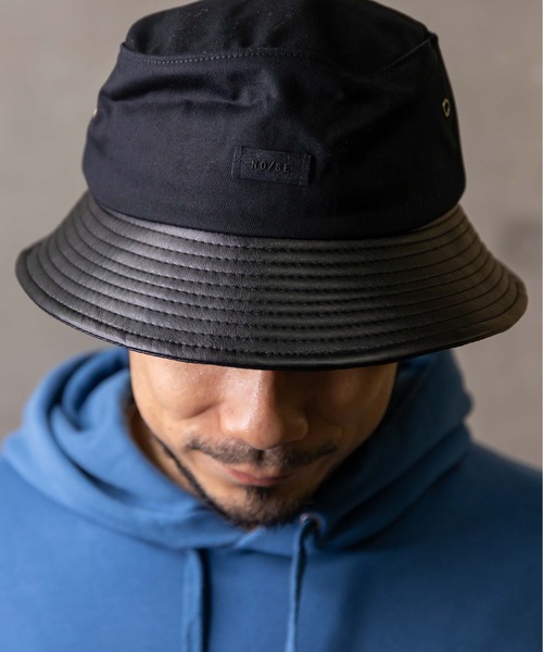 無（ム）の「PU＆ツイルバケットHAT（ハット・メンズ・その他/その他1・FREE）」の2枚目の写真