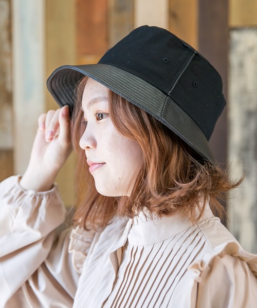 無（ム）の「PU＆ツイルバケットHAT（ハット・メンズ・その他/その他1・FREE）」の5枚目の写真