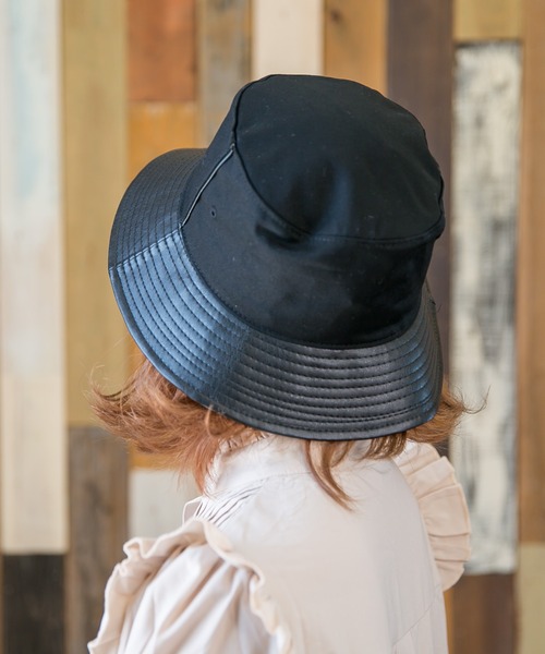 無（ム）の「PU＆ツイルバケットHAT（ハット・メンズ・その他/その他1・FREE）」の7枚目の写真