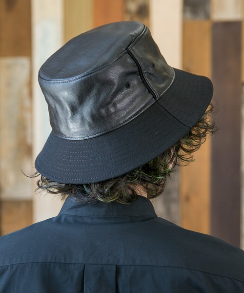 無（ム）の「PU＆ツイルバケットHAT（ハット・メンズ・その他/その他1・FREE）」の9枚目の写真